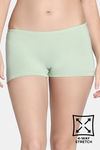 Zivame Bamboo Breeze Medium Rise Full Coverage Boyshorts (Pack of 2) - Multicolor — thumbnail 2